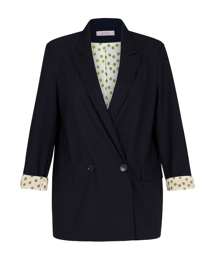 Dames blazer blauw