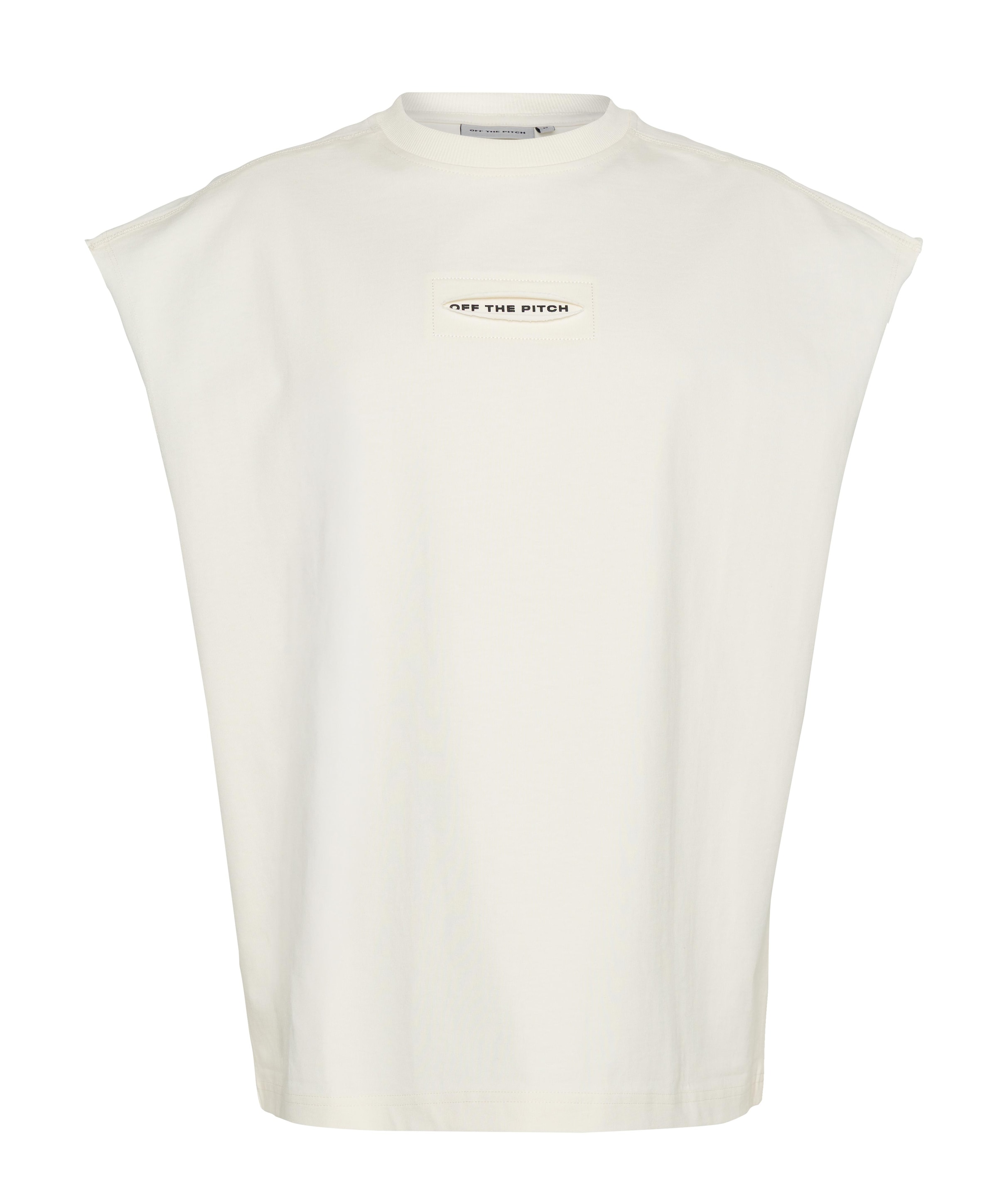 Heren singlet ecru
