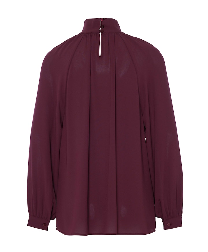Dames blouse bordeaux
