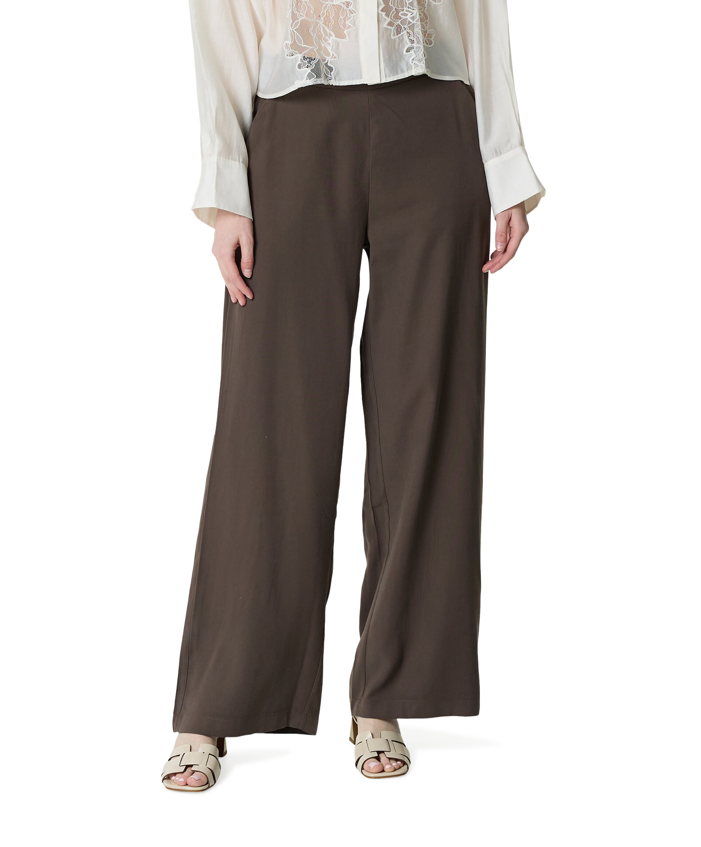 VERINA-PA1 dames broek bruin