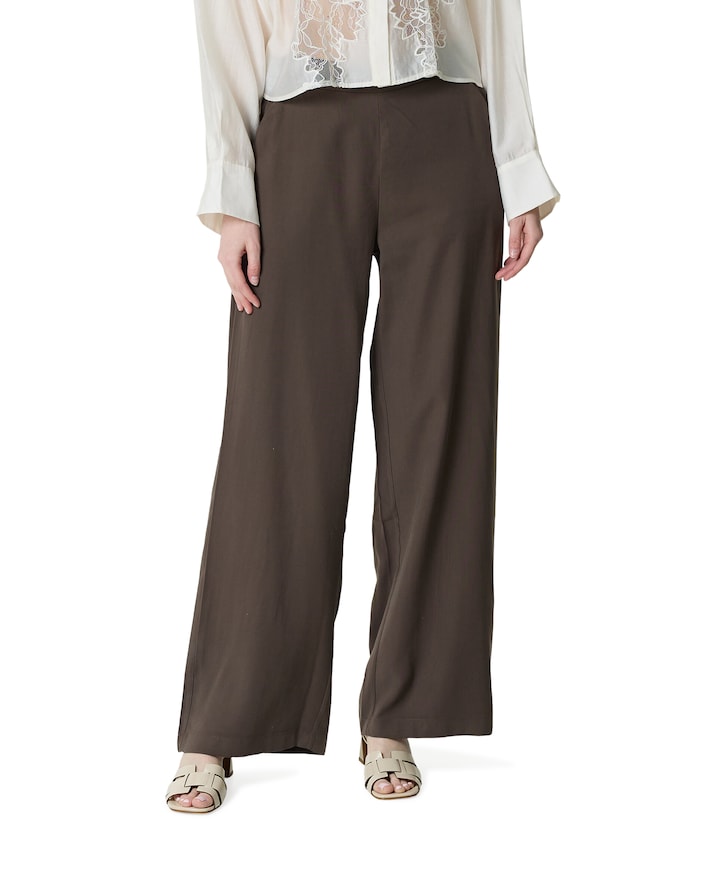 VERINA-PA1 dames broek bruin