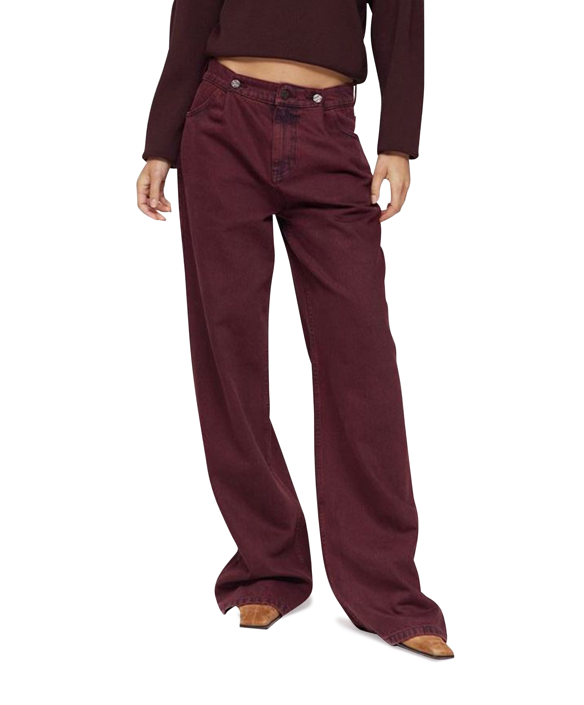 BILLY-PA broek bordeaux