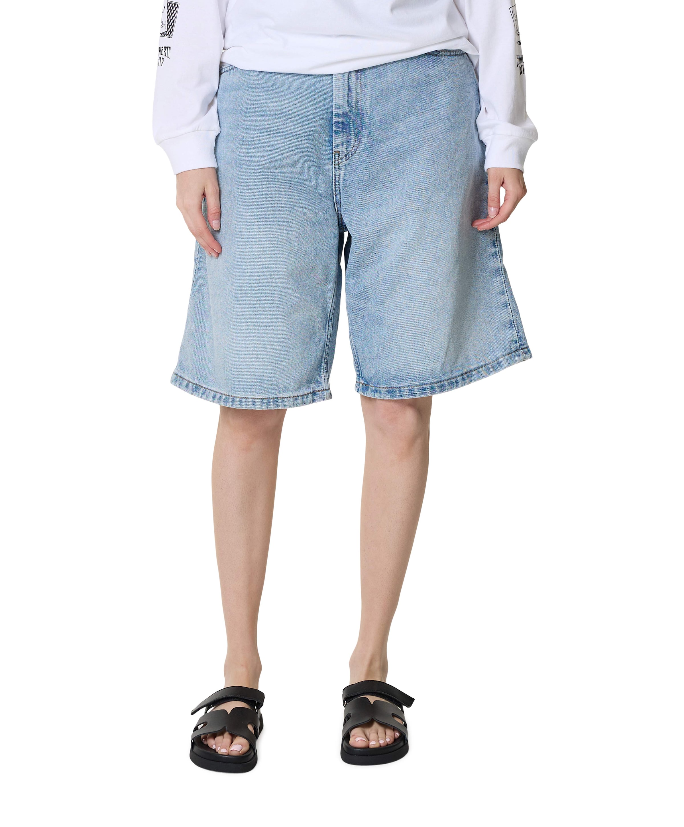 W Brandon dames korte broek blauw