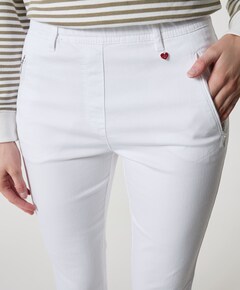 Alice Zip 7/8 dames jeans wit