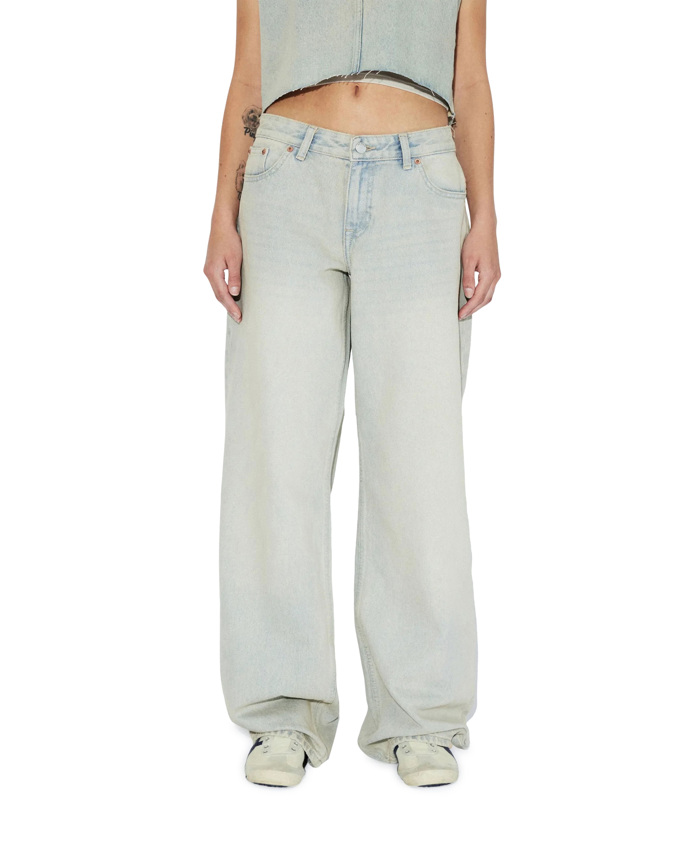 Hill dames jeans blauw