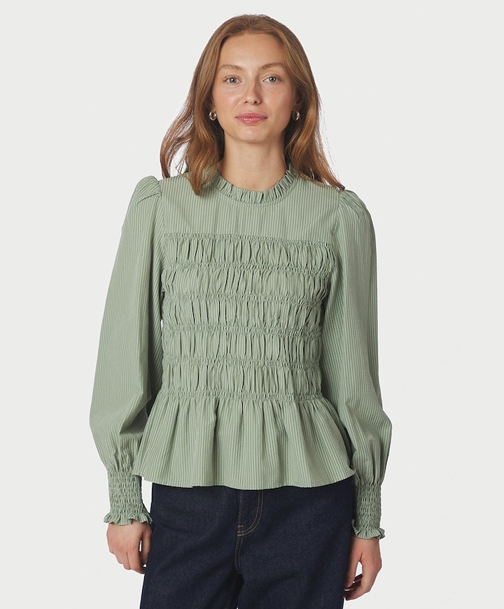 Dames blouse groen