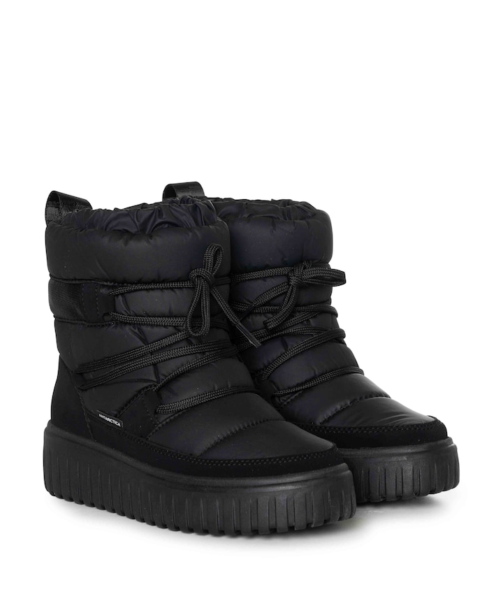 dames snowboots zwart