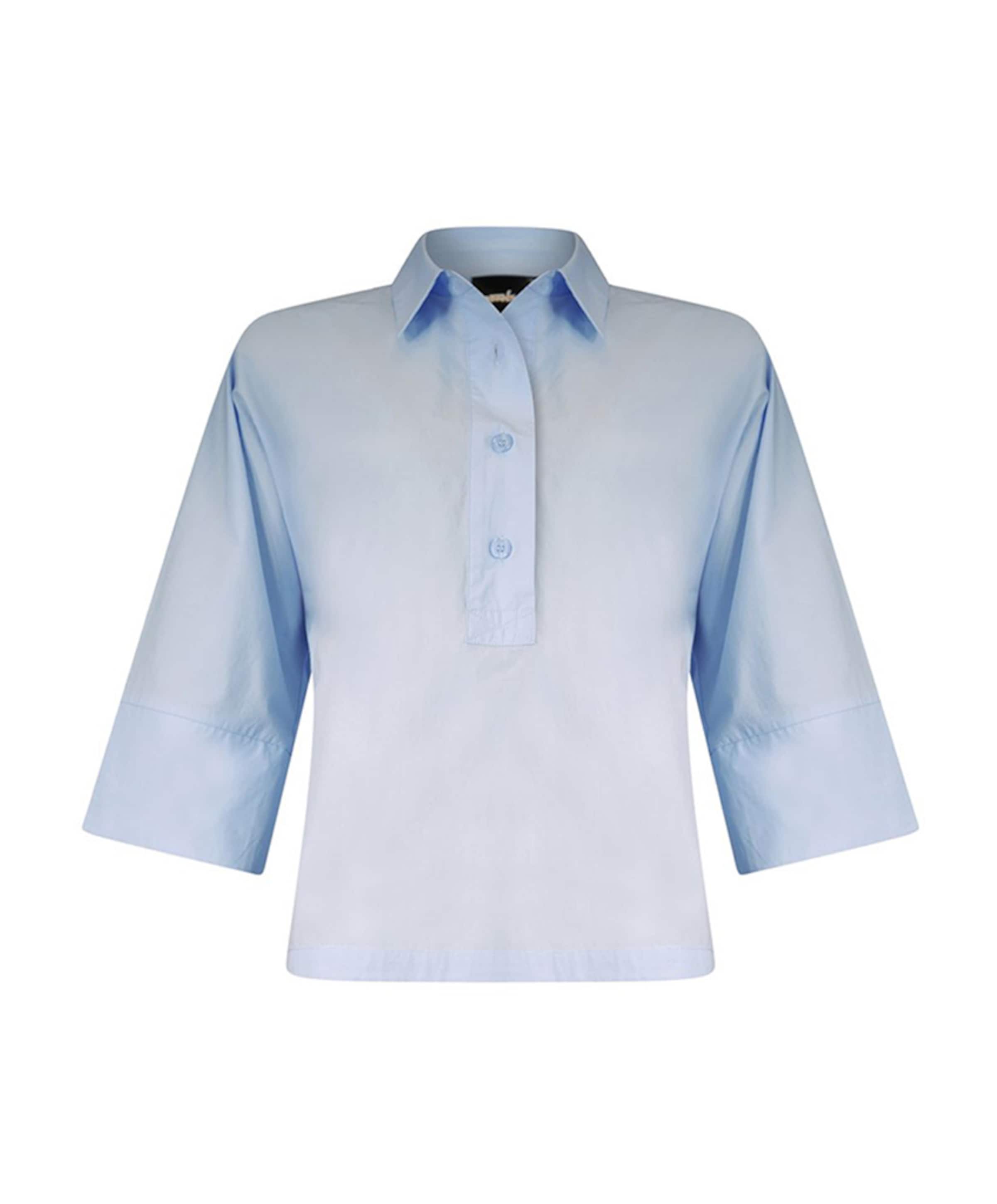Dames blouse blauw