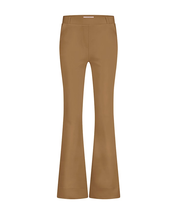 Flair bonded broek bruin