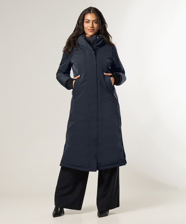 Dames jas blauw