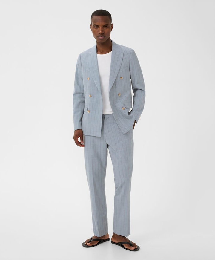 MAwesley Pant heren pantalon blauw