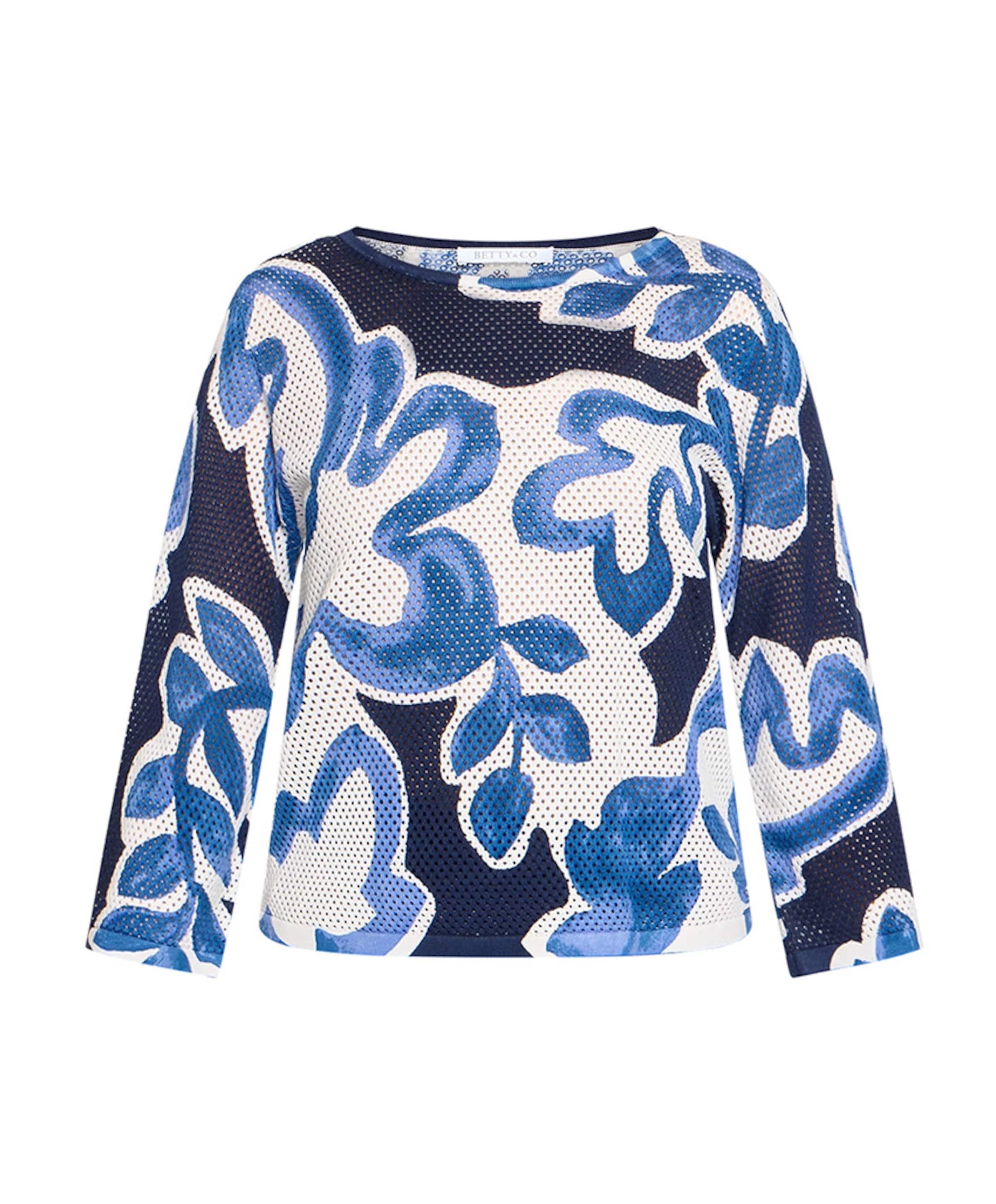 Dames trui blauw
