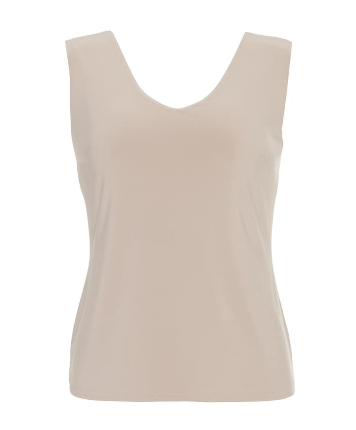 Dames top beige