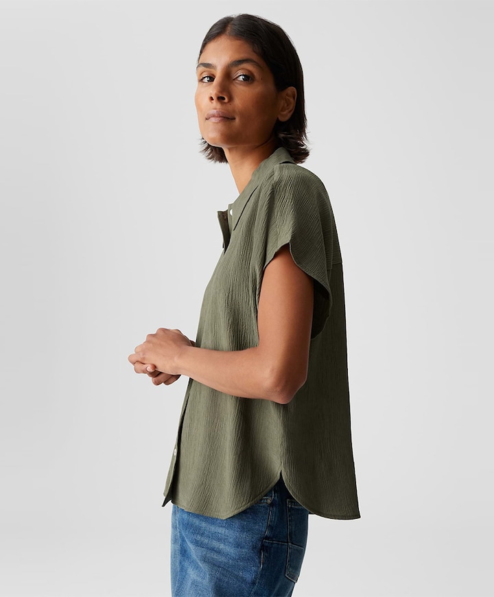 Dames blouse groen