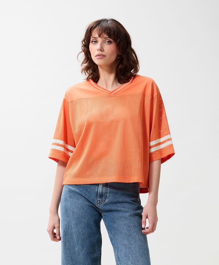 Dames T-shirt oranje