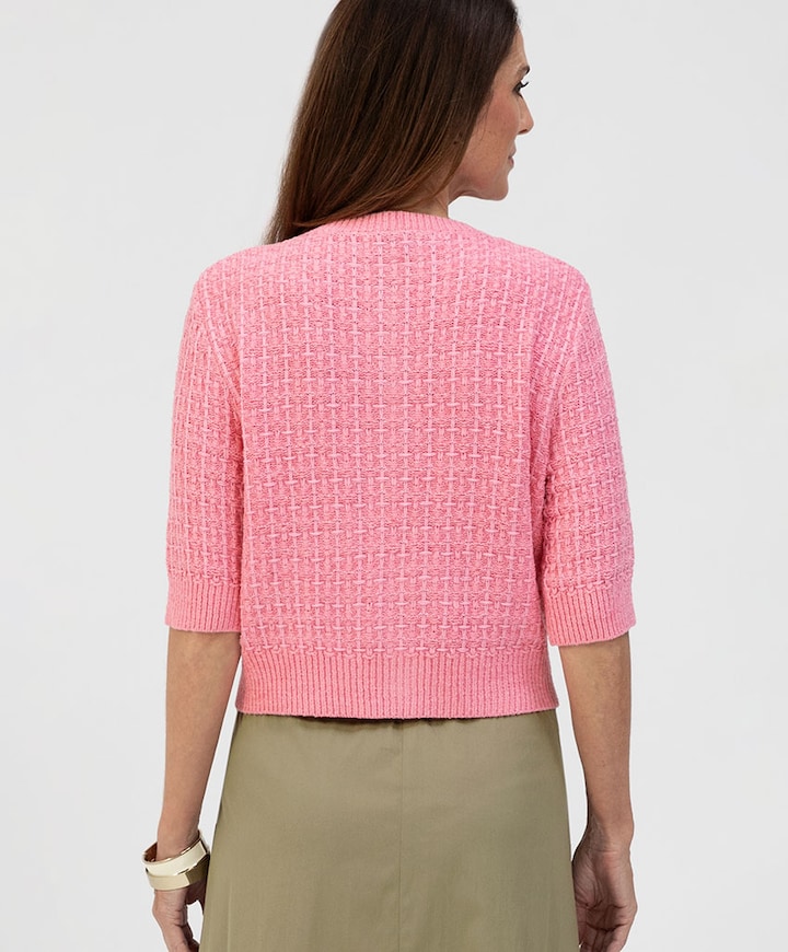 Dames vest roze