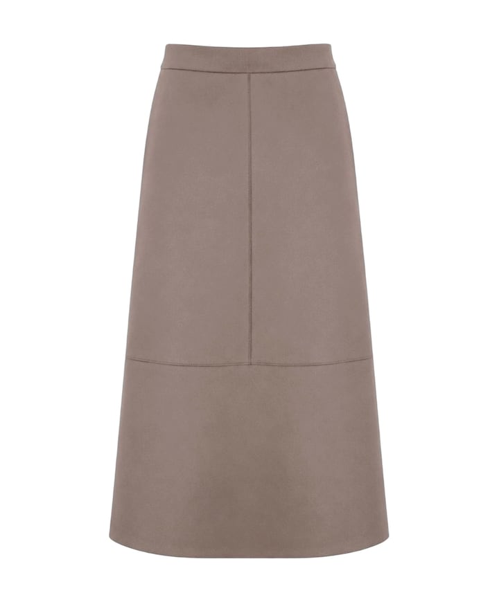 Dames rok beige