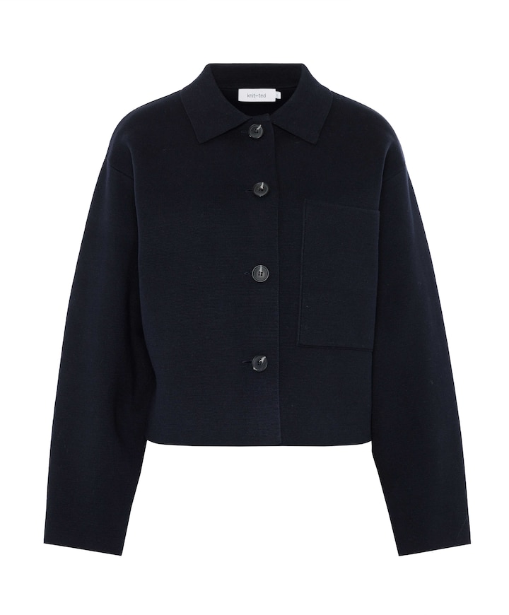 Dames vest blauw