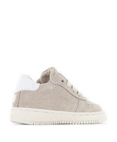 jongens veterschoenen beige