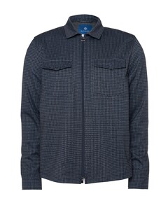 Heren overshirt blauw