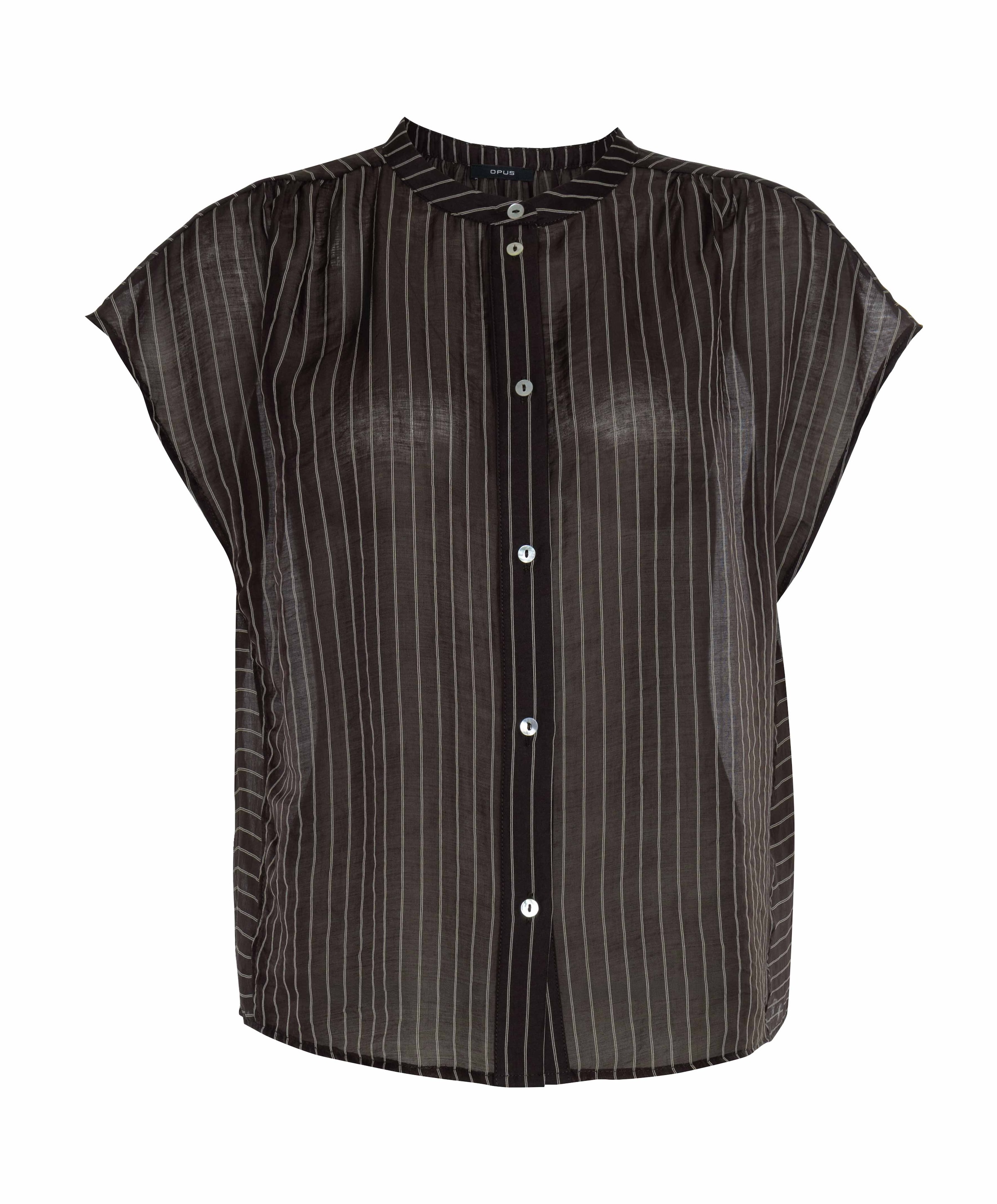Dames blouse bruin