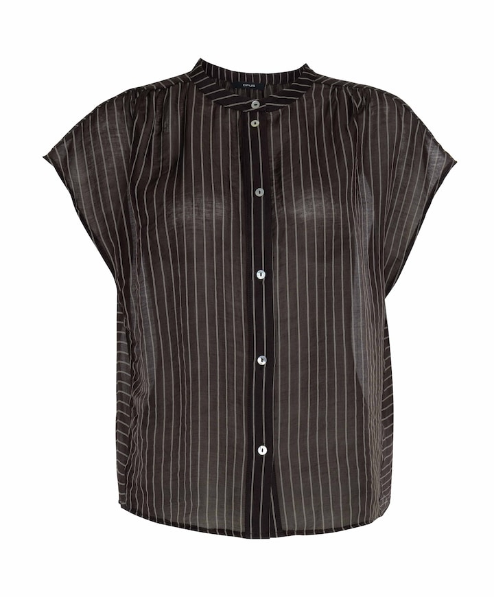 Dames blouse bruin