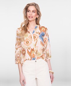 Dames blouse beige