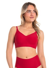 Dames bralette rood