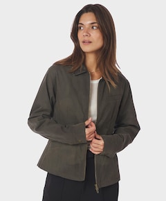 Dames jas groen