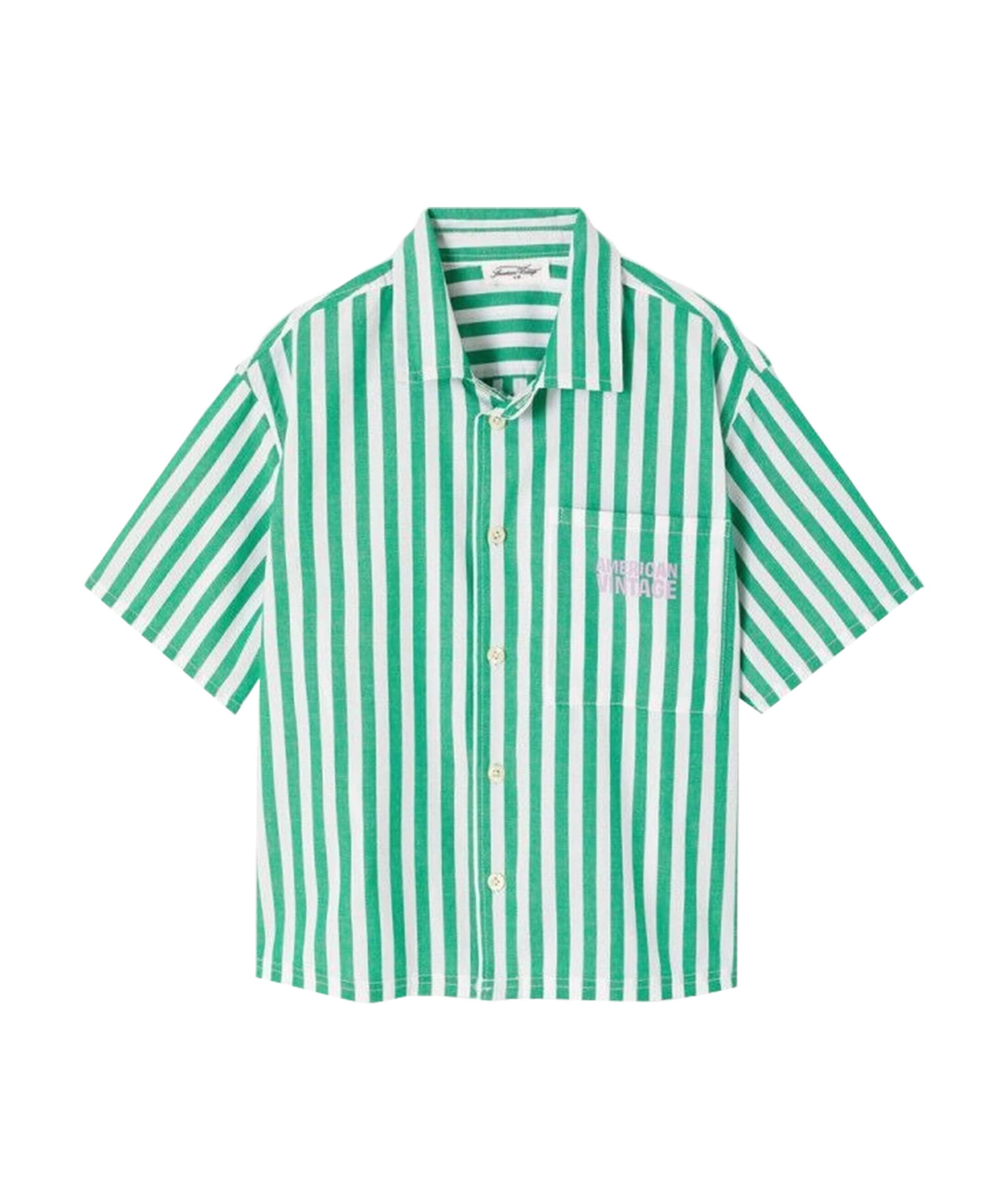 Uniseks blouse groen