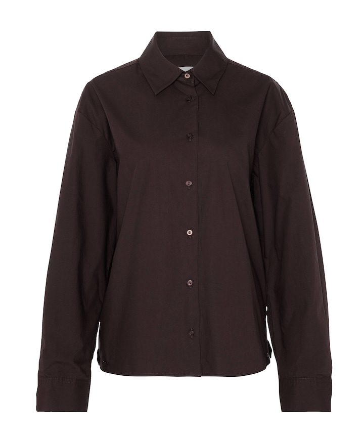 Dames blouse bruin