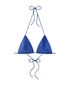 Bikinitop blauw