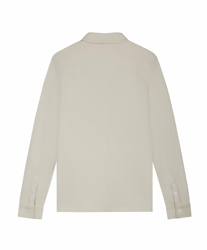 Heren overshirt beige