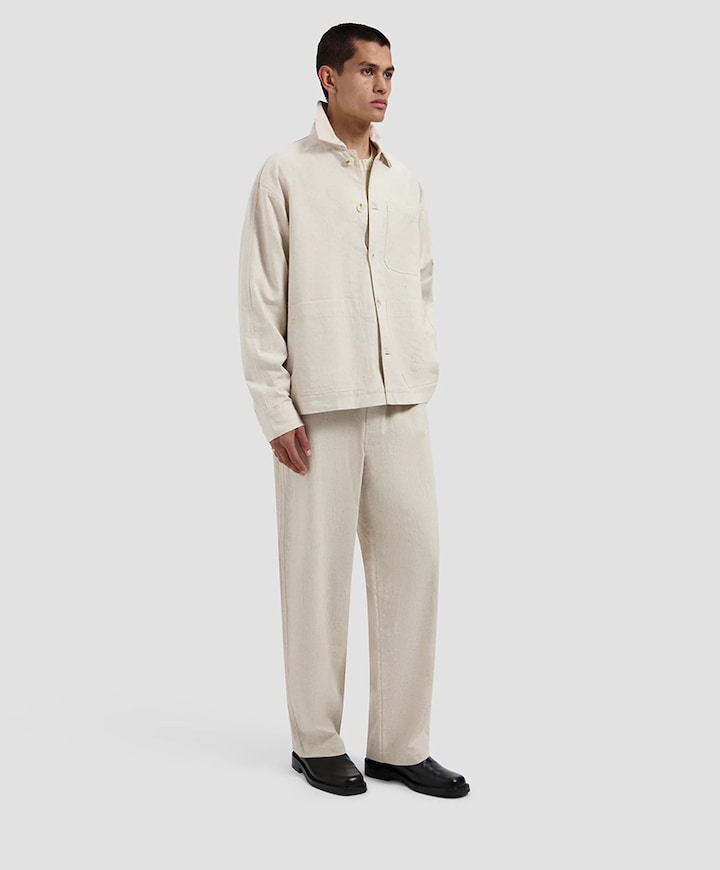 Heren jas beige