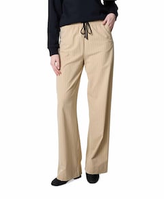 PARISA STRIPE TRAVEL dames broek beige