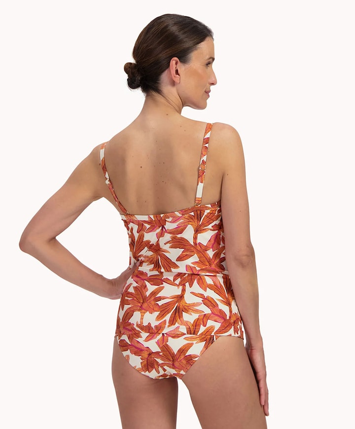 Dames tankini oranje
