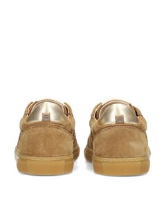 Silk dames sneakers bruin