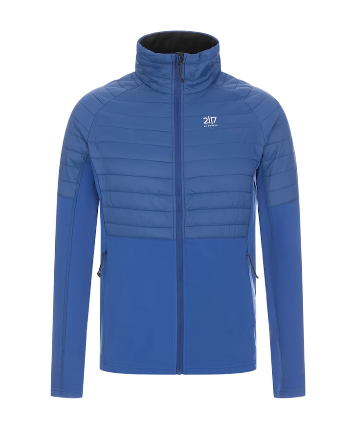 Heren ski-jas blauw