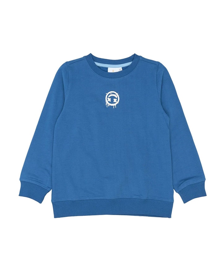 Jongens sweater blauw