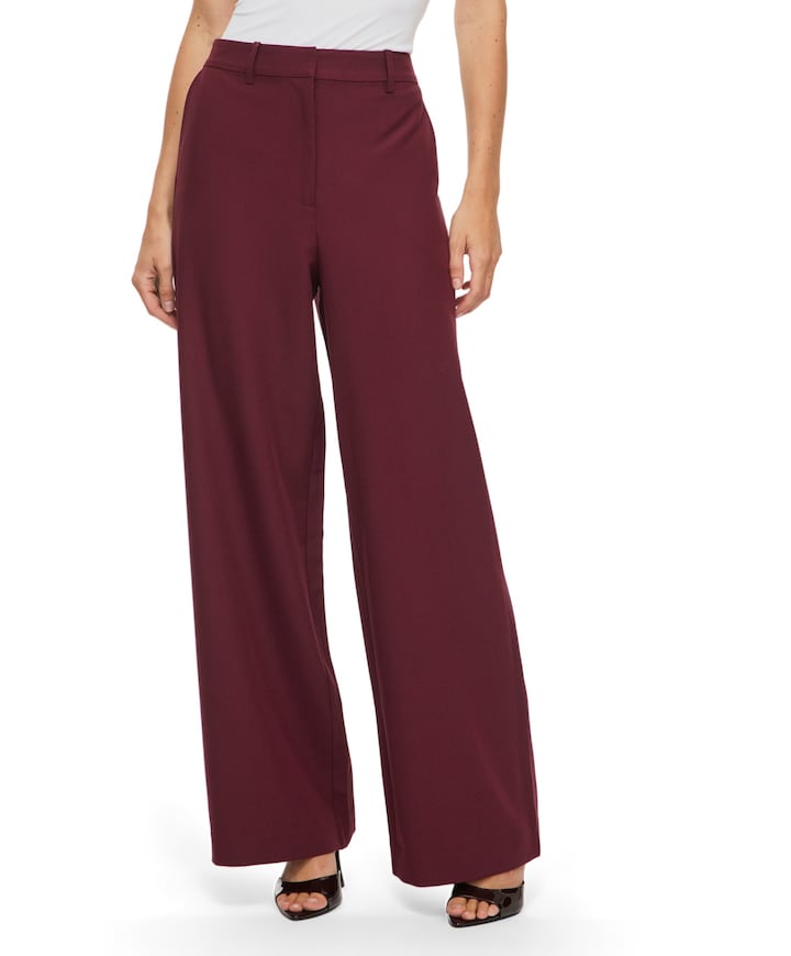 VIONTAYA HW WIDE /BFS dames broek bordeaux