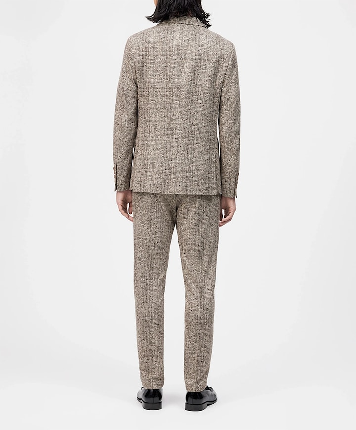 Ajend heren broek bruin