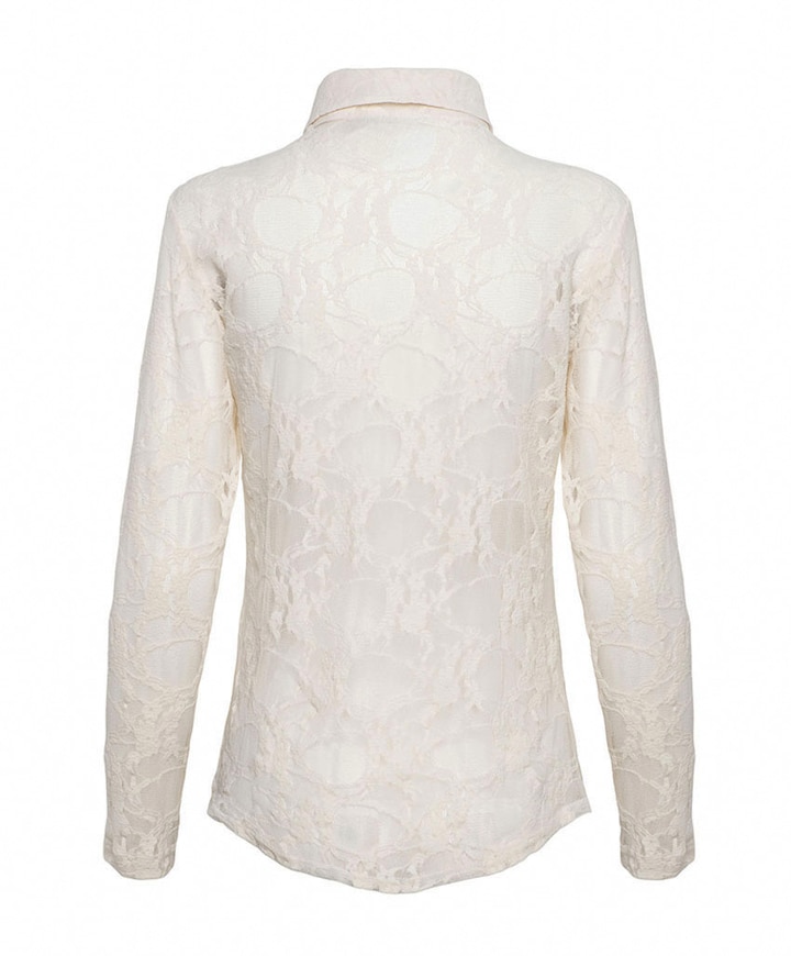 Dames blouse beige