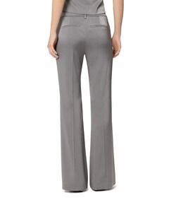 Bootleg broek zilver