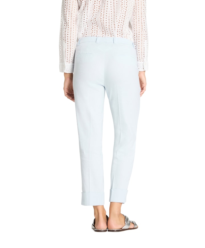 Krystal dames broek blauw