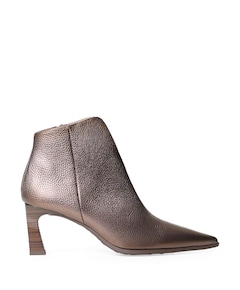 dames enkellaarzen beige