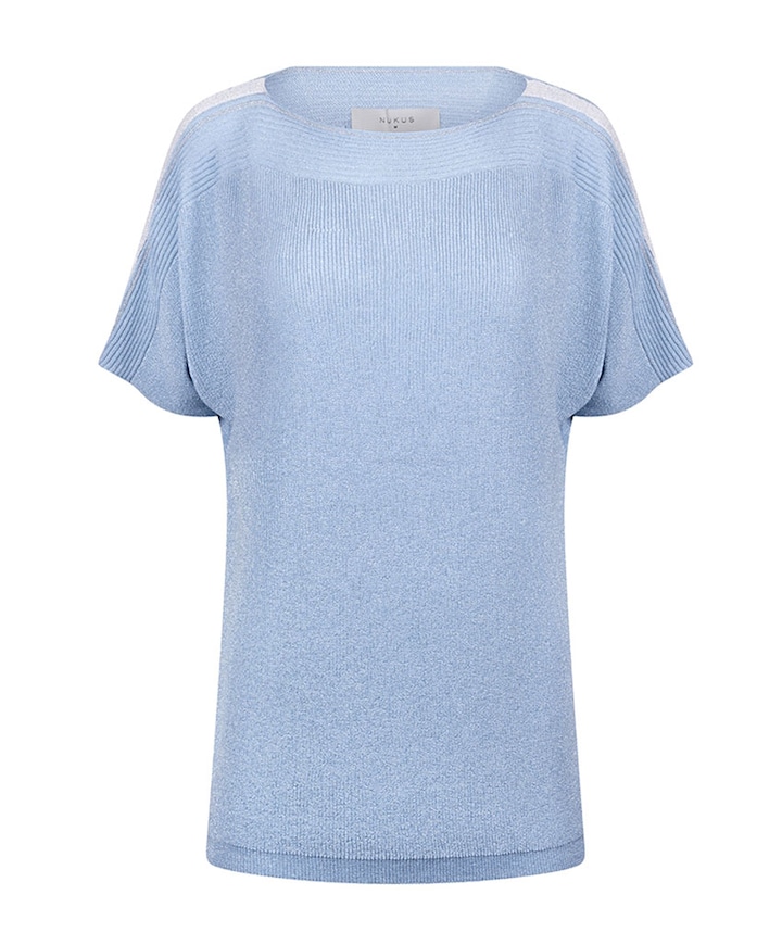 Dames top blauw