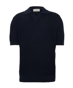 Heren polo blauw