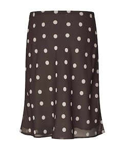 Dames rok bruin