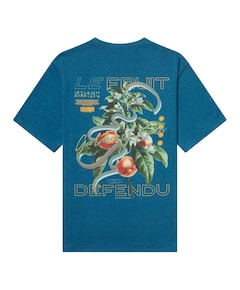 Heren T-shirt blauw