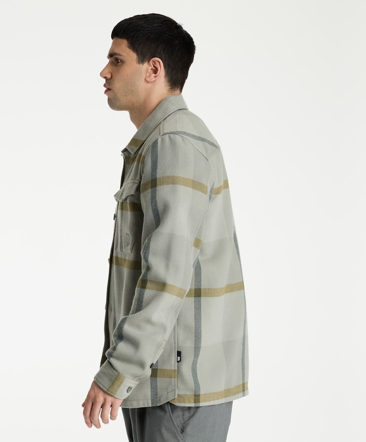 Heren overshirt groen